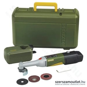 PROXXON LHW/A Akkus sarokcsiszoló, fordulatszabályzós hosszúnyakú, 50mm (2,6Ah/10,8V)